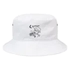 Too fool campers Shop!のびあたいむ01(黒文字) Bucket Hat