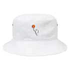 キモチファクトリーの旅立つきもちくん Bucket Hat