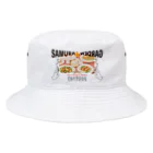 Samurai GardenサムライガーデンのKung pao noodleクンパオチキンヌードル Bucket Hat