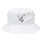 Hare nochi Kumori (HARE＿KUMO)のニホンジカ Bucket Hat