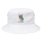 cheluseeの孔雀明王フレンチブルドッグ Bucket Hat