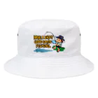 ワカボンドのウトウトアングラー_カラフル Bucket Hat