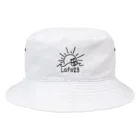 Lafs23のLafs23 公式グッズ｢ヤシの木｣｢太陽｣｢波｣ Bucket Hat