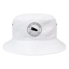 音楽と釣りの釣りTシャツ トップウォーター Bucket Hat