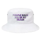 メロウメロウのPURPLE HAZE ALL IN MY BRAIN🧬 Bucket Hat