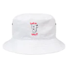 つのだのミルクさんバケットハット白 Bucket Hat