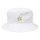 n_creaのうさぎバナナ Bucket Hat