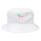 もんぞーのふわふわネズミのもんぞー Bucket Hat