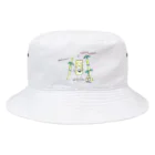 ちくもく工房のめんまじぃさんカラーシリーズ♪ Bucket Hat