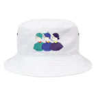 ぷぷぷのかぜカゼ風 Bucket Hat