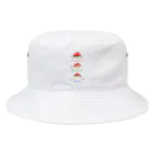 N design laboratoryのミノリンゴちゃん Bucket Hat