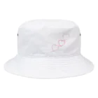 ゆきだるまのはーとっと Bucket Hat