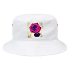 森だくさんのroses Bucket Hat