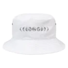 RIRI_designのMOON(月の満ち欠け) Bucket Hat