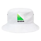 木の木の"TOKYO KOWAI"  Bucket Hat