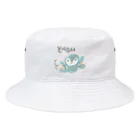 かなたのまとめの現役小学生が描いたペンギンちゃん Bucket Hat