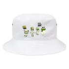 WORK　LIFEのキャラクター集合 Bucket Hat