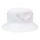 unko unkoの服パッツパツ猫 Bucket Hat