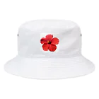 cheap sheep.のハイビスカス(ひとつ) Bucket Hat