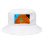 白井　快士の太陽と月とでかい山 Bucket Hat