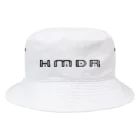 KiMiDoRi の黒ロゴ　帽子　 バケットハット