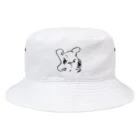 🍩tarojiro(たろじろ) shop🍩のうさみみちゃん Bucket Hat