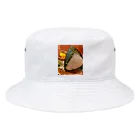 園村のおみせのぼくはおむすびが食べたいんだなぁ Bucket Hat