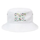 KAERUCAFE SHOPの野鳥 Bucket Hat