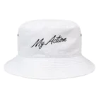 My ActionのMy Action Goods Black Bucket Hat