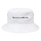 松や SUZURI店の明日は明日の風が吹く Bucket Hat