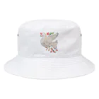 AKのしろい　とり　ハト Bucket Hat