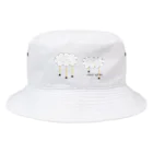 WordPlay 「言葉遊び」のcloud spider 「雲から蜘蛛」 Bucket Hat