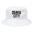 JIMOTOE Wear Local Japanの大阪 OSAKA CITY アイテム バケットハット