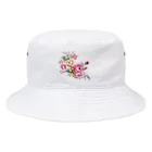 thubame_doの台湾花様  Bucket Hat