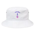 NIKORASU GOのユーモアデザイン「ぺこぺこ」 Bucket Hat