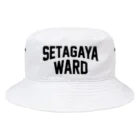 JIMOTO Wear Local Japanの世田谷区 SETAGAYA WARD バケットハット