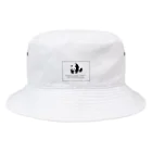 PANDA panda LIFE***ののしのしパンダ　スクエア Bucket Hat