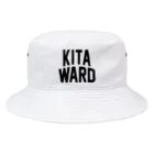 JIMOTO Wear Local Japanの北区 KITA WARD バケットハット