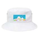 のぐちさきの入道雲とひこうき雲 Bucket Hat