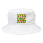 Mieko_Kawasakiの魅惑のフライドポテト🍟　GULTY PLEASURE FRENCH FRIES GREEN Bucket Hat