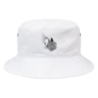 makkura.のらんちう　(yowmoreyow.) Bucket Hat