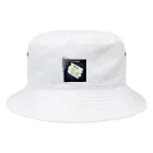 ほのぼのむら商店のカッコつけたアヒル Bucket Hat