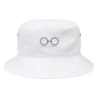 ひまじんのナイスメガネ Bucket Hat