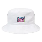 IIRHNOEDの夏のギラギラ Bucket Hat