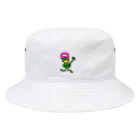 ツバサの地上絵の大学デビュー河童 Bucket Hat