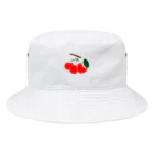 澤井食堂のさくらんぼ　くきがあおいよ Bucket Hat