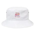 lifejourneycolorfulのマーブル エレファント Bucket Hat