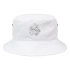 こばやしのアイスのお花バケット帽子 Bucket Hat