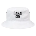 Drunk WorkshopのOARAI CITY LOGOs バケットハット