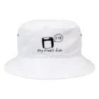 ym303bass オフィシャルショップのフロッピーディスク　2TB Bucket Hat